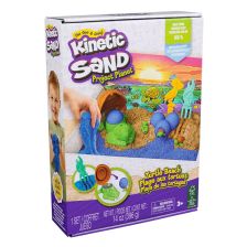 Игрален комплект с кинетичен пясък Spin Master Kinetic Sand Плаж с костенурки