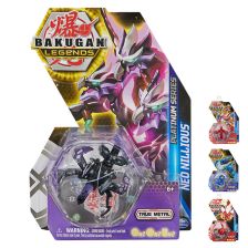 Игрален комплект Spin Master Bakugan Legends Platinum Series S5, True Metal, бакуган топче, карти и баку ядра