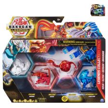 Игрален комплект Spin Master Bakugan Legends S5, Колекционерски сет бакуган топчета, геоган, карти и баку ядра
