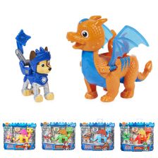 Игрален комплект Spin Master Paw Patrol Rescue Knights, кученце с дракон