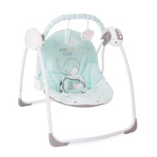 Бебешка люлка Kikka Boo Felice Mint Elephant