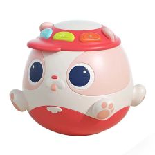 Интерактивна бебешка играчка неваляшка Raya Toys Кученце, с светлини и звук