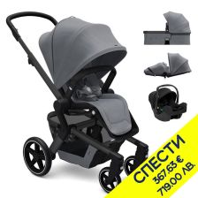 Бебешка количка 4 в 1 Joolz Hub+ + дъждобран Пакет с отстъпка №149