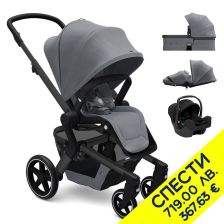 Бебешка количка 4 в 1 Joolz Hub+ + дъждобран Пакет с отстъпка №149