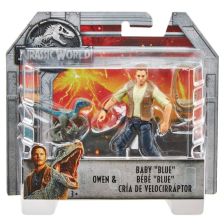 Фигурка Mattel Jurassic World Owen & Baby Blue