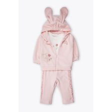 Бебешки комплект Bebetto HAPPY BUNNY, 3ч., 3-24 м., K5497