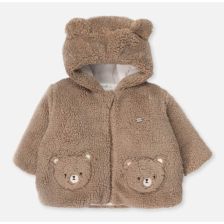 Бебешко палто Bebetto TEDDY/26, с качулка, 6-36 м., K5566