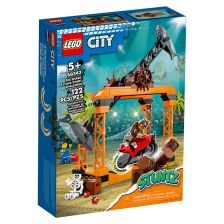Конструктор LEGO City Каскадьорско предизвикателство SharkAttack 60342