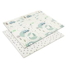 Килимче за игра Lorelli Tiny Travel термо двулицево, 200x180x1 см.
