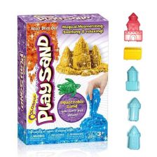 Кинетичен пясък Raya Toys PlaySand, с 5 формички замък