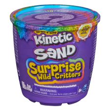 Кинетичен пясък Spin Master Kinetic Sand Wild Critters с фигурка изненада