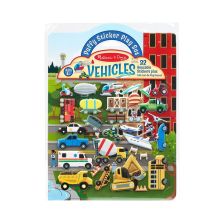 Книжка със стикери Melissa and Doug Превозни средства 50657