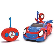Кола с дистанционно Jada Toys Spidey and His Amazing Friends 1:24