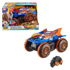 Кола с дистанционно Mattel Hot Wheels Monster Trucks Tiger Shark Climber, JFR39