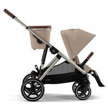Бебешка количка за близнаци Cybex Gazelle S, шаси Taupe