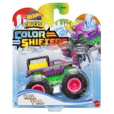 Детска кола за игра Hot Wheels Monster Trucks Color Shifter Haul Y'all, Бъги със сменящи се цветове