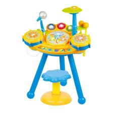 Комплект барабани Raya Toys Jazz Drum с микрофон 6610