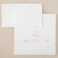 Комплект бебешки чаршафи Bimbidreams NOE Maxi, 3 броя, 80x140 см.