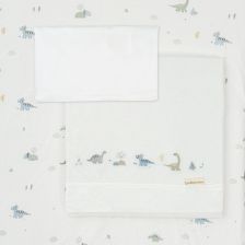 Комплект бебешки чаршафи Bimbidreams TREX, 3 броя, 50x80 см.