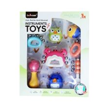 Комплект бебешки дрънкалки Dumoon, 8 бр.