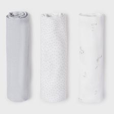 Комплект бебешки пелени Mayoral, 3 бр., 46х46 см., 9060