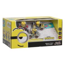 Комплект детски коли за игра с фигурки Carrera Minions, 3 броя, 1:43