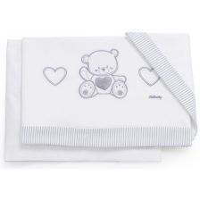 Комплект чаршафи Italbaby JOLIE 3 ч. White/Grey