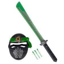 Комплект детска маска и меч Simba Next Ninja със звуци, светлини и изстрелване на стрелички