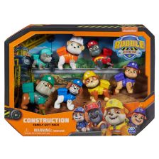 Комплект екшън фигурки Spin Master Paw Patrol Rubble & Crew, 7 броя