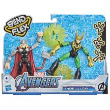 Комплект фигури Hasbro Avengers Bend & Flex Thor VS Loki F245
