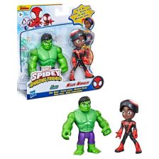 Комплект фигури Hasbro Marvel Hulk and Miles Morales, F2245