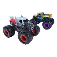 Комплект колички Spin Master Monster Jam Marvel Versus, 1:64 мащаб