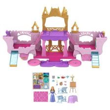 Комплект Mattel Disney Princess 2в1 Замък и Каляска, HWX17