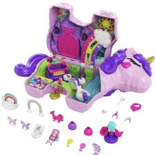 Комплект Mattel Polly Pocket Парти с еднорог с 25 изненади 3402311