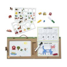 Комплект Melissa&Doug за рисуване с магнити Ферма 41325
