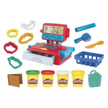 Комплект моделини Hasbro Play-Doh Касов апарат с 4 цвята моделини