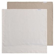 Комплект муселинови пелени Baby`s Only Tender Beige/Linen 115x115 см. 2бр.