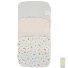 Комплект памучни кърпи Bebetto HAPPY GARDEN, 20х20 см, 3 бр., C1058
