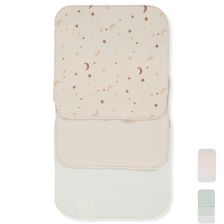 Комплект памучни кърпи Bebetto LAZzZY SHEEP, 20х20 см, 3 бр., C1038