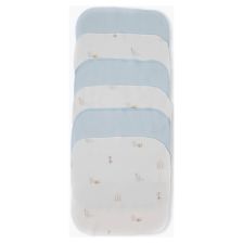 Комплект памучни кърпи Bebetto MY FIRST PLAYMATE 20х20 см. 6 бр., C1234