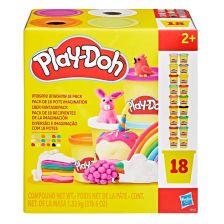 Комплект пластилини Hasbro Play-Doh, 18 цвята, G0522