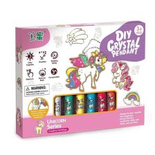 Комплект Raya Toys направи си сам висулка Еднорог, 6 броя