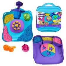 Комплект с кинетичен пясък Spin Master Kinetic Sand Squish Motion