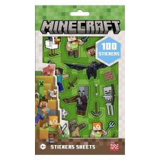 Комплект стикери Kids Licensing Minecraft, 100 броя