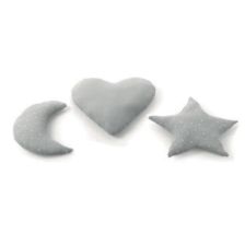 Комплект възглавници за бебе Italbaby MUSLIN 3 бр Grey Cloud