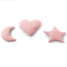 Комплект възглавници за бебе Italbaby MUSLIN 3 бр Pink Lady