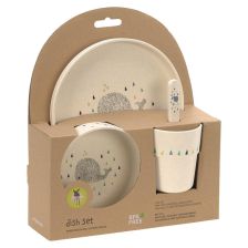 Комплект за хранене Lassig Little Water Whale 4 части