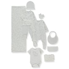 Комплект за изписване Bebetto Happy Animal, 10ч., 0-3 м., Z1104