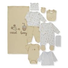 Комплект за изписване Bebetto Organic Bee Hunters, 10 ч., 0-3 м, Z922