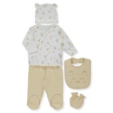Комплект за изписване Bebetto Organic Bee Hunters, 5 ч., 0-3 м, Z921